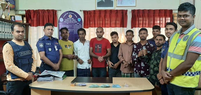 বানিয়াচংয়ে পুলিশের অভিযানে ৭ জুয়ারী গ্রেফতার ॥ নগদ অর্থ ও তাস উদ্ধার