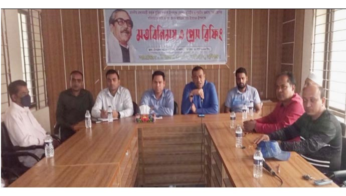 বানিয়াচংয়ে ভূমিহীন ও গৃহহীন পরিবারকে জমি ও গৃহ প্রদান কার্যক্রম উদ্বোধন উপলক্ষে সাংবাদিকদের সাথে প্রশাসনের প্রেস ব্রিফিং